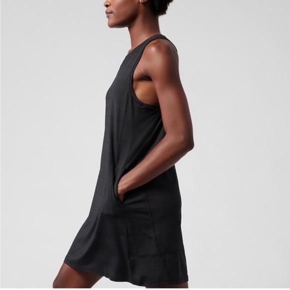 Athleta Pacifica Illume Dress Black Size XS - Picture 3 of 11